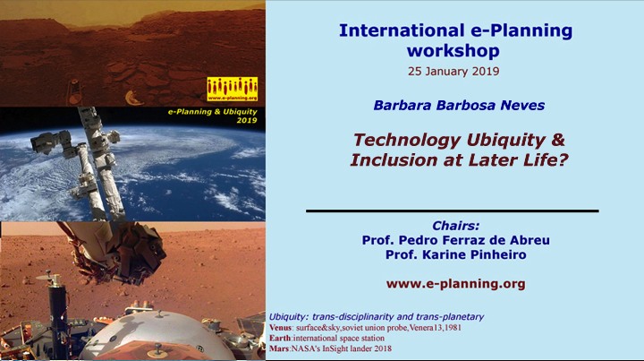 Barbara Neves on eplanning & ubiquity, guest of  Pedro Ferraz de Abreu